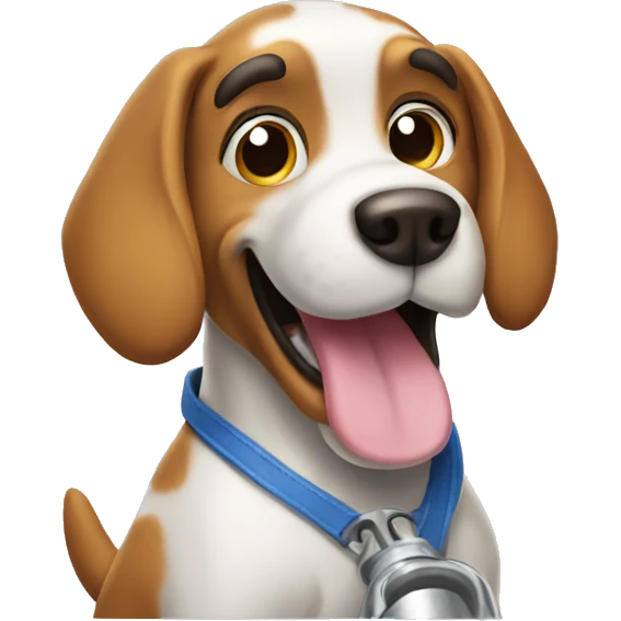 Dog plumber emoji