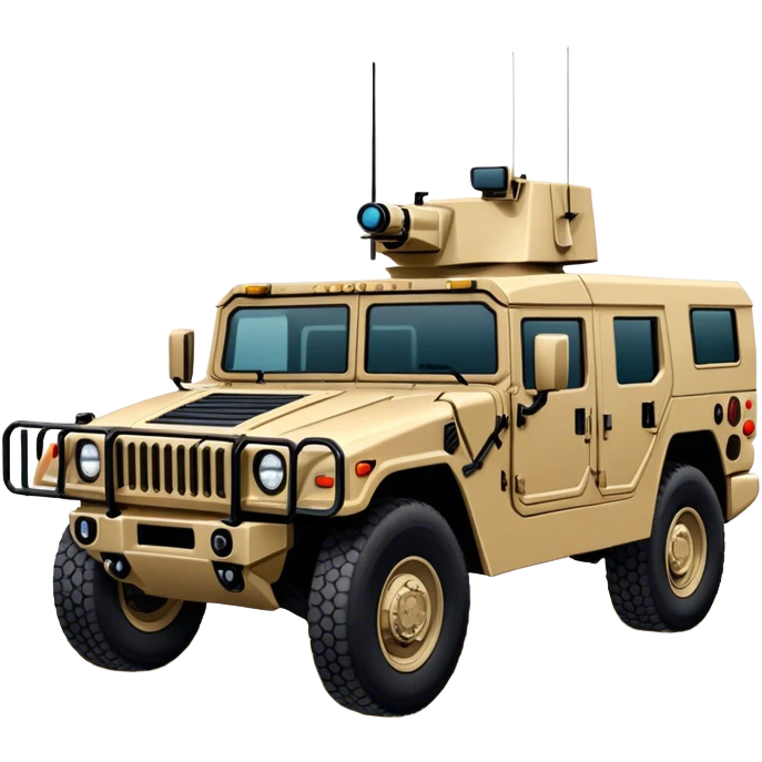 Humvee (HMMWV) (sand colour) emoji