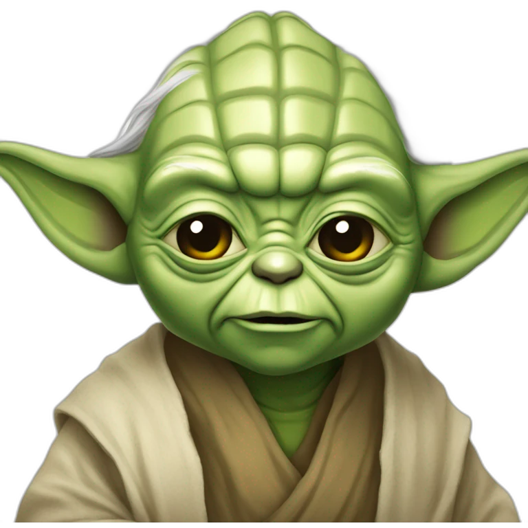 Yoda qui boit une bière emoji