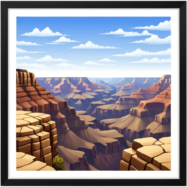 Grand Canyon Desert Place emoji