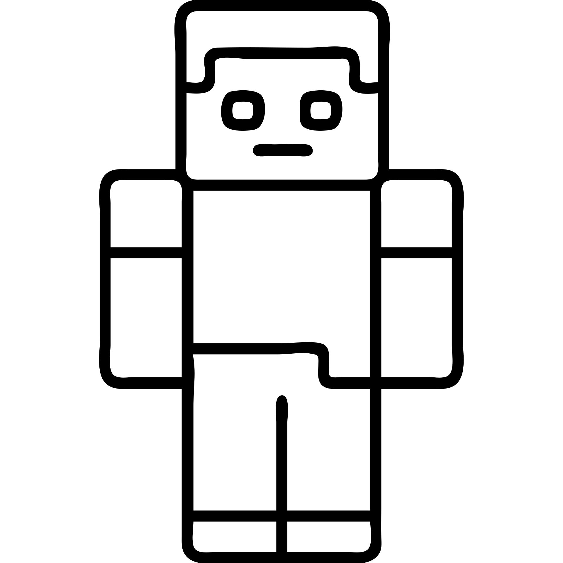 Minecraft character emoji
