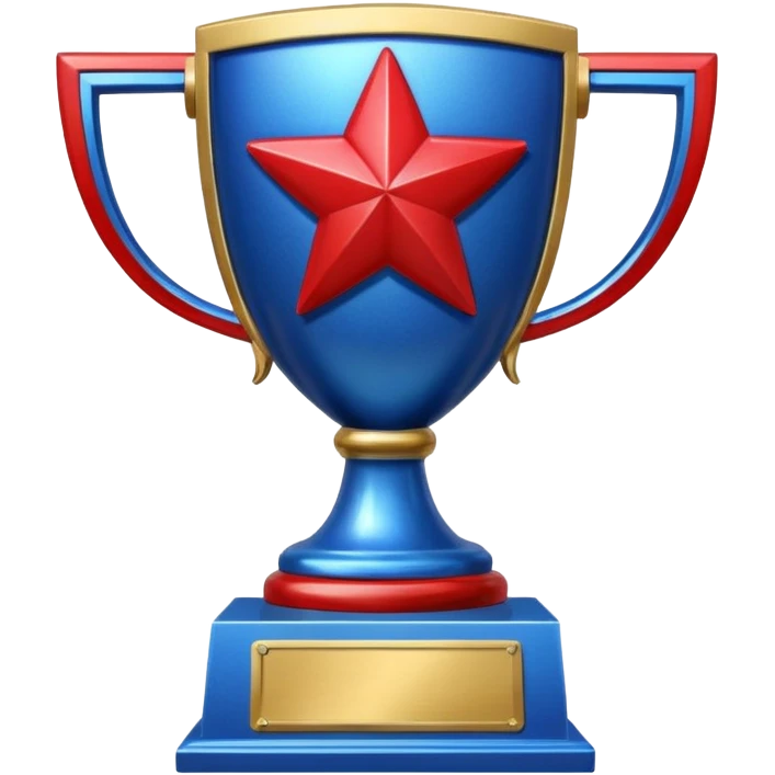 trophy nfl blue (#00A3E0) and red (#F9423A) emoji