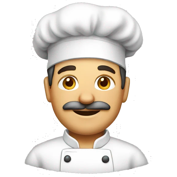 Italian man chef  emoji