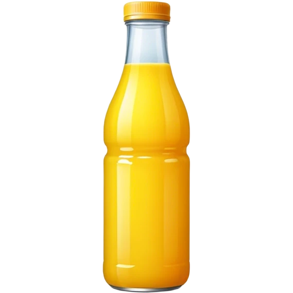 Yellow bottle juice emoji