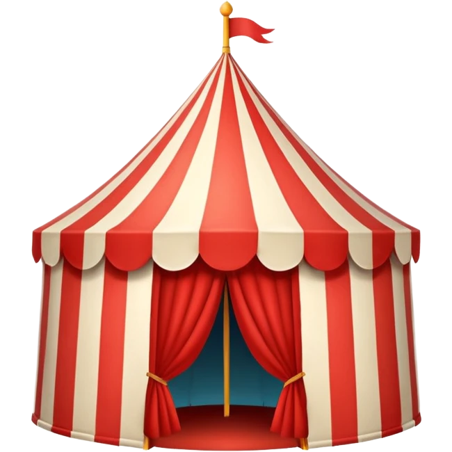 red circus emoji