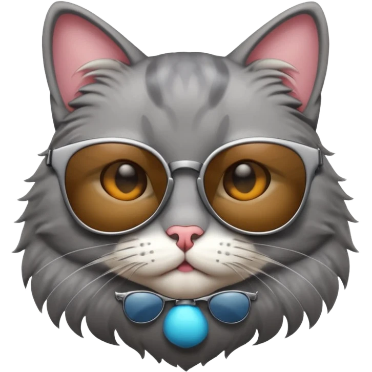 Cat wearing sunglasses emoji