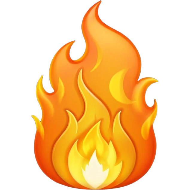 Flame emoji