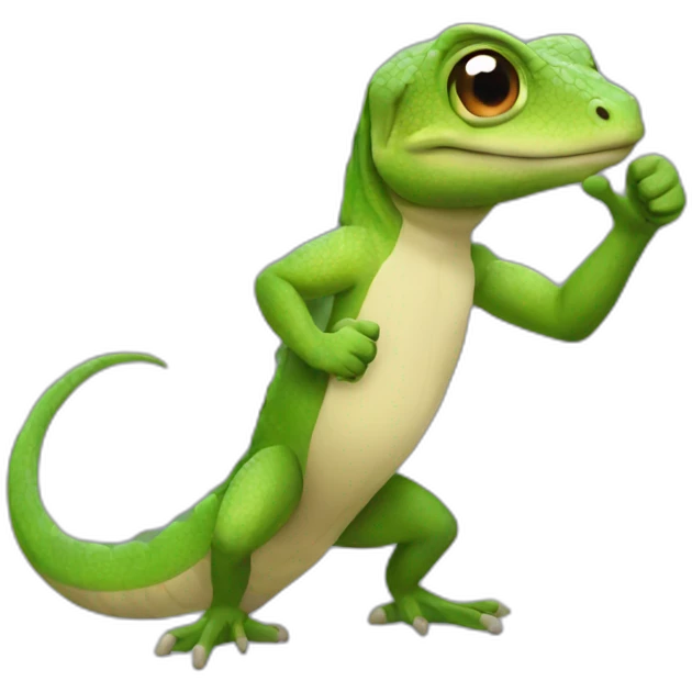 lizard hand thumbs up emoji