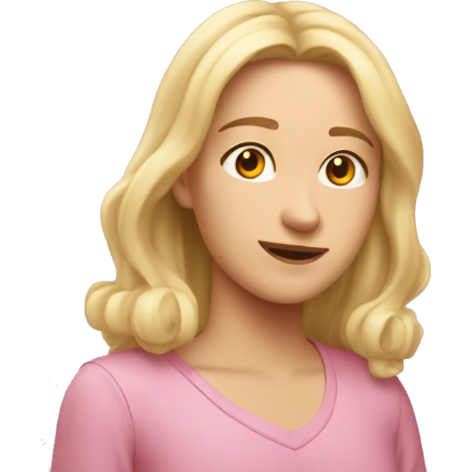 Розовые сердце свинка emoji