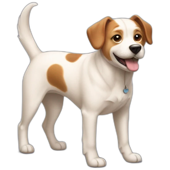 Summer dog emoji