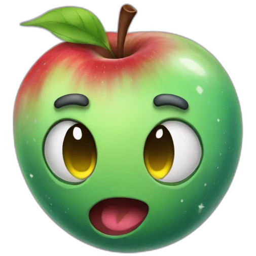 Strange planet Apple + emoji