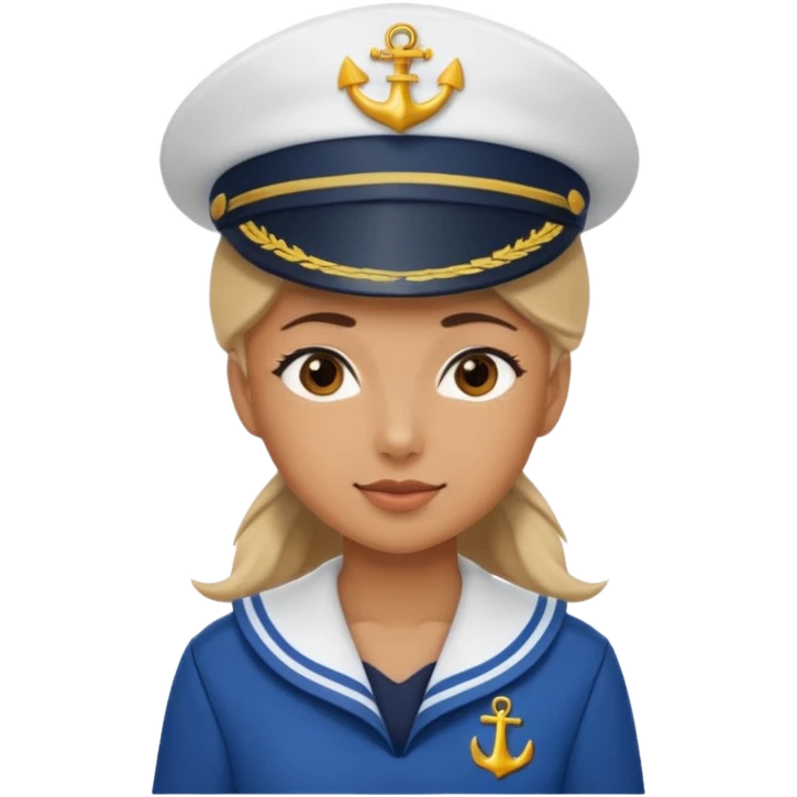 Female sailor emoji