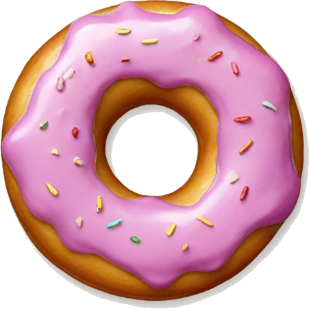 Doughnuts with oil underneath  emoji