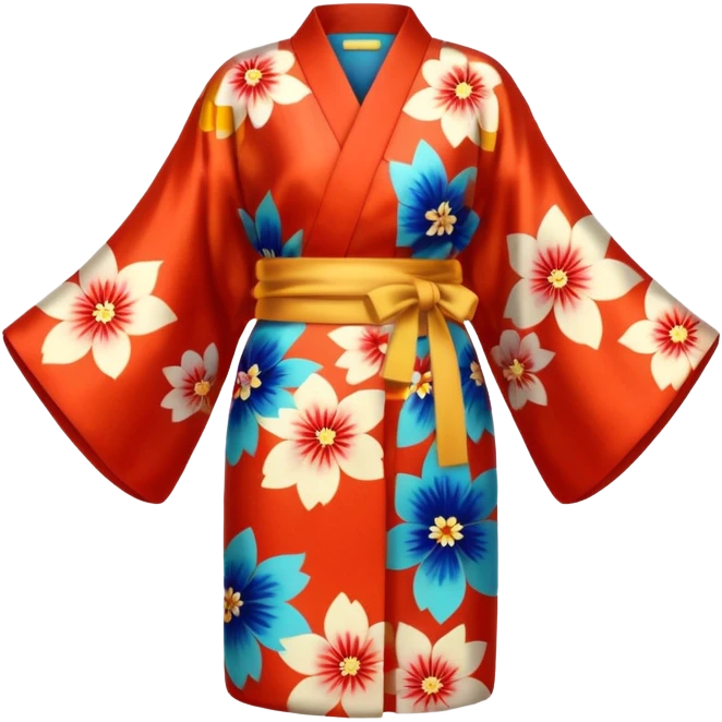 Kimono with no human just the dress emoji