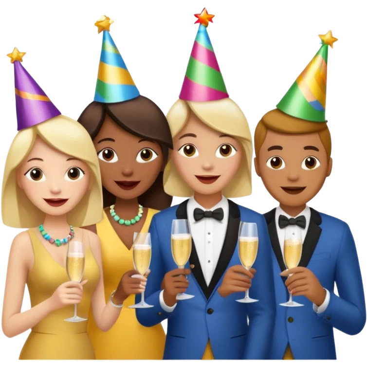 christmas party emoji