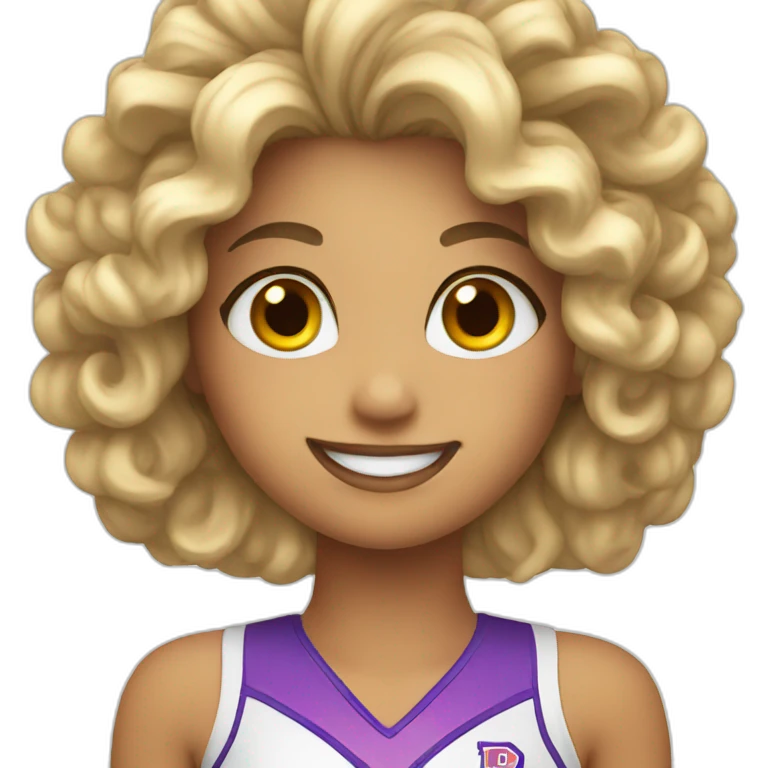 cheerleader emoji
