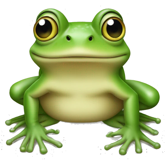 Grenouille doigts d’honneur  emoji