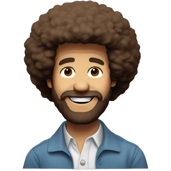 Bob Ross emoji