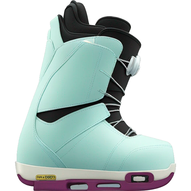 snowboarding boot, burton, boa emoji