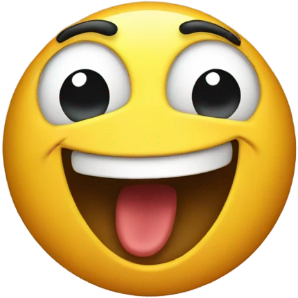 shaking excited smiley emoji