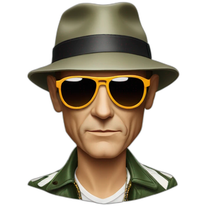 hunter s thompson emoji