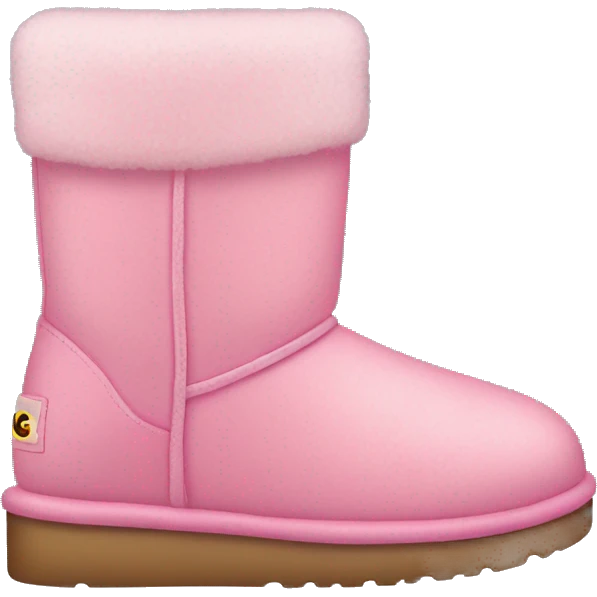 Pink Ugg boots emoji