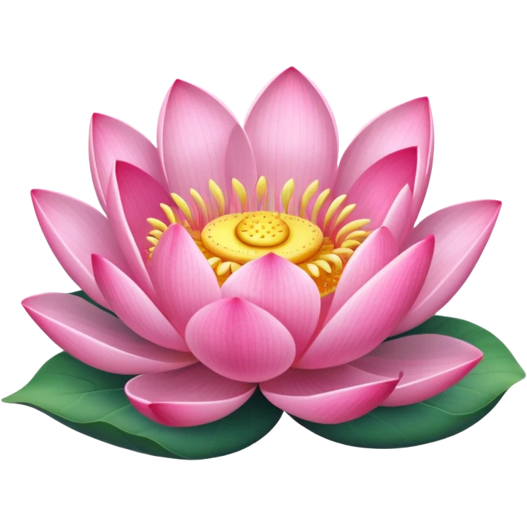 Flor de lótus emoji