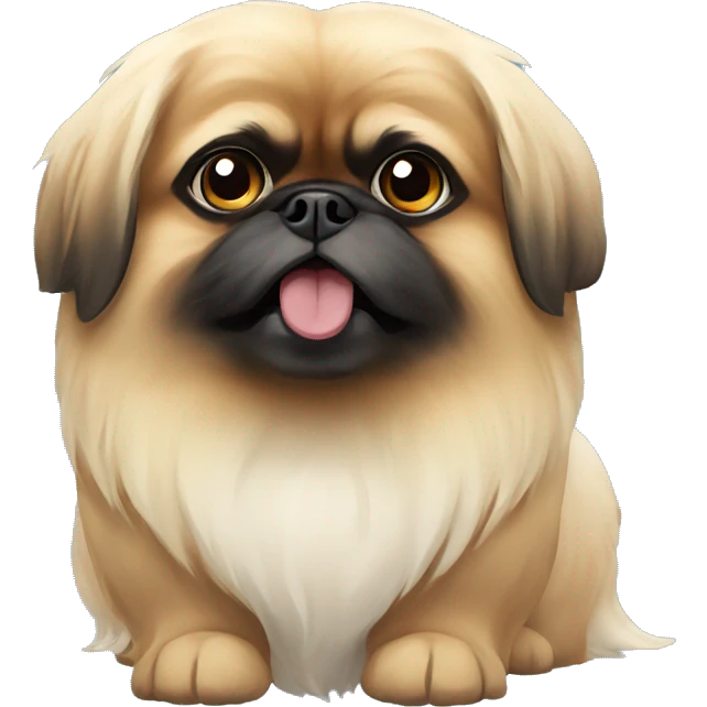 pekingese  emoji