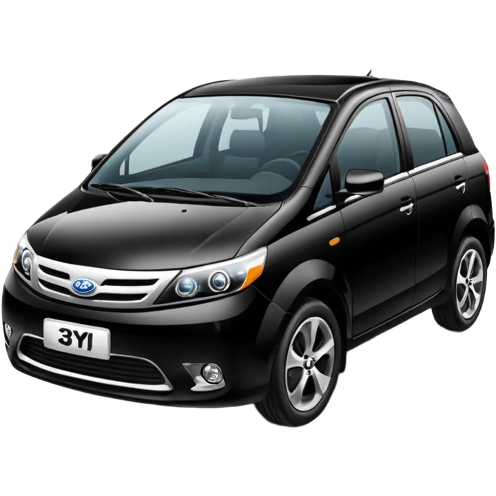 Byd atto 3 siyah emoji