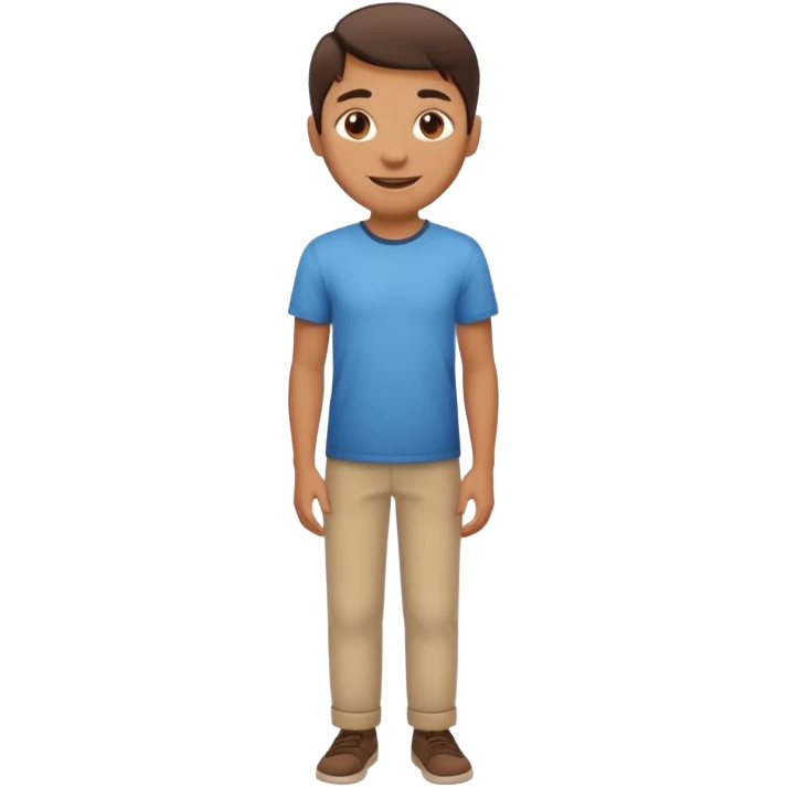 🏃🏻 make the running person stand straight and look at us like this one 🧍🏻 emoji