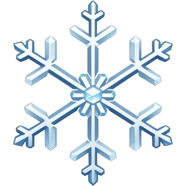 снежинка emoji