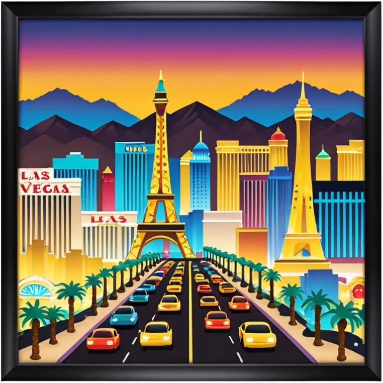 Las Vegas Strip emoji