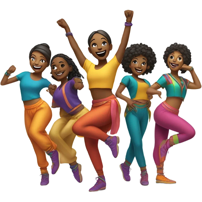 Miami dancing emoji