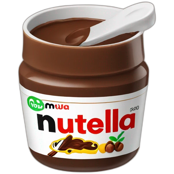 Nutella pot emoji
