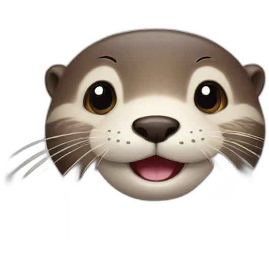 happy-otter emoji