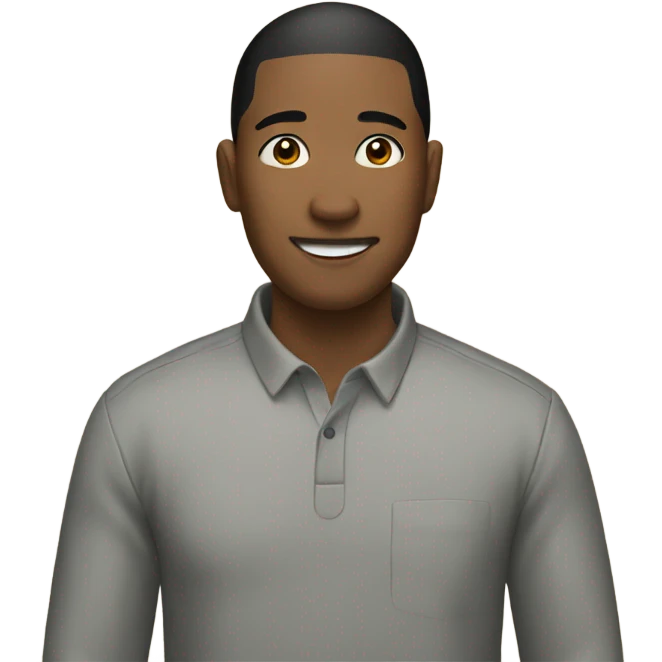 Black Asian emoji