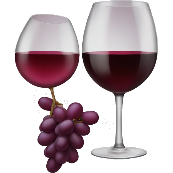 Good wine times emoji