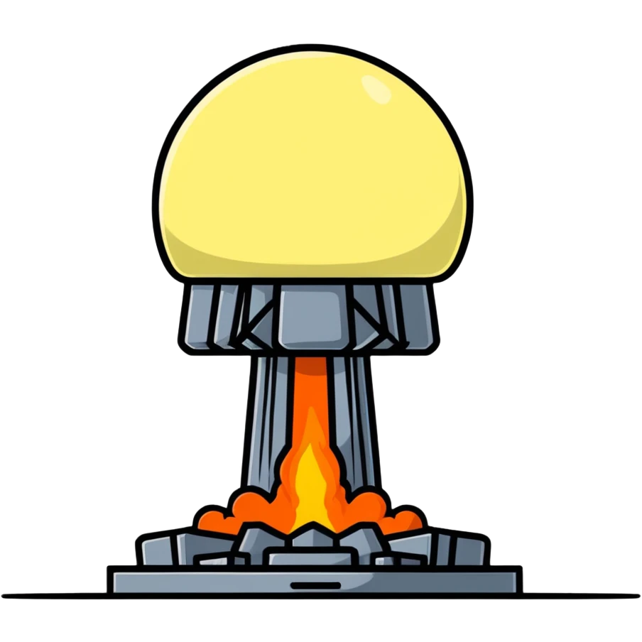 nuclear explosion emoji