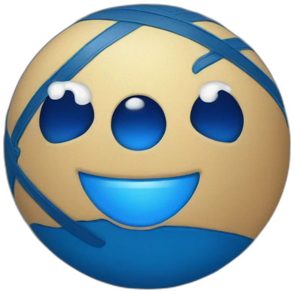 blue ball emoji