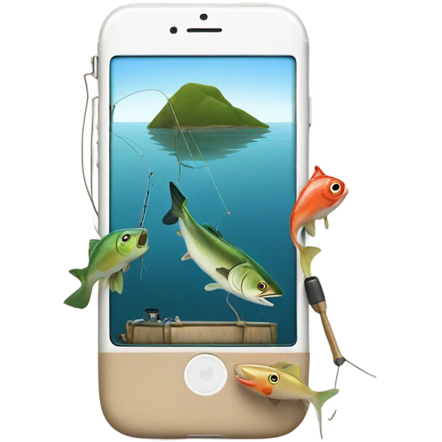 iPhone emoji fishing  emoji