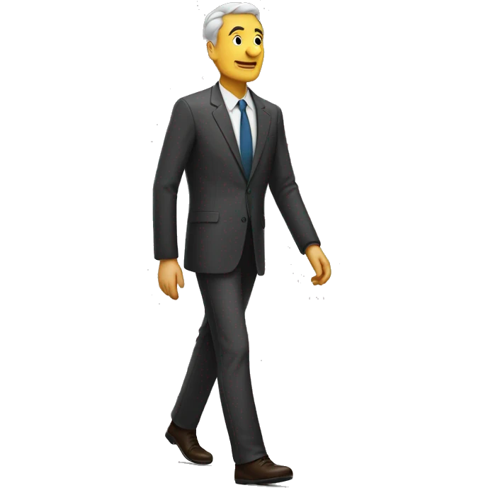 Tall Man walking emoji