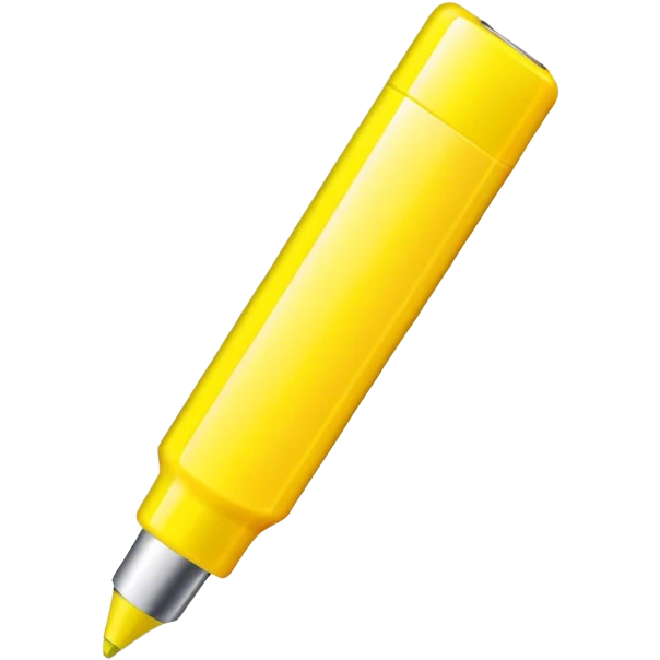 yellow highlighter  emoji