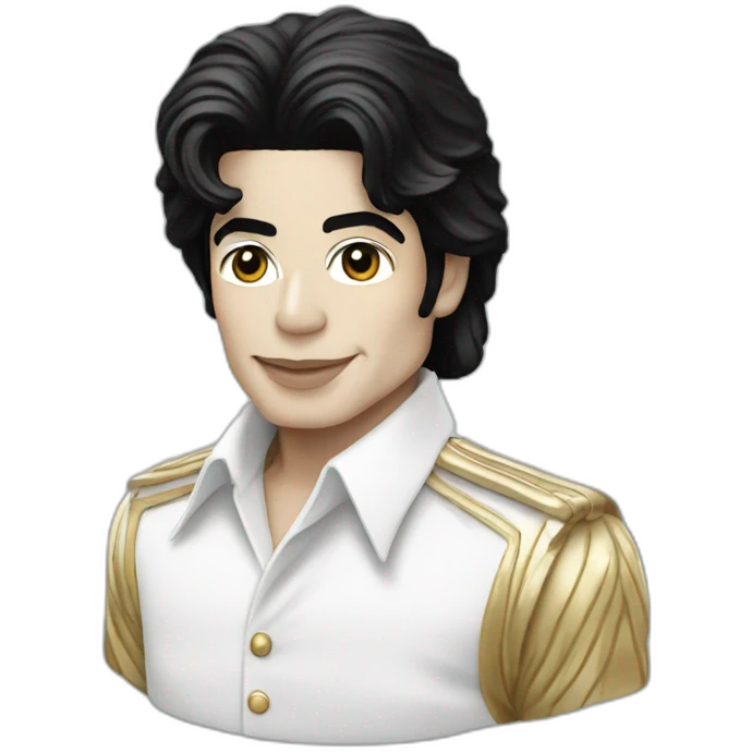 Michael Jackson white emoji