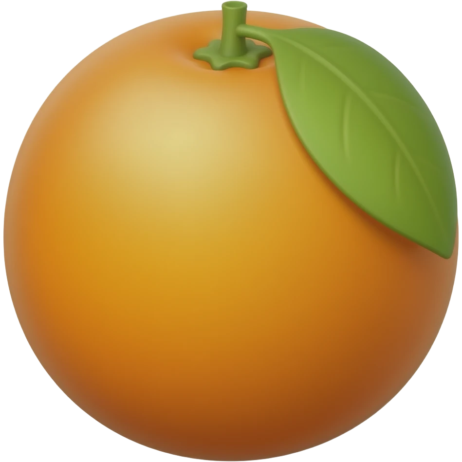 juice orange emoji