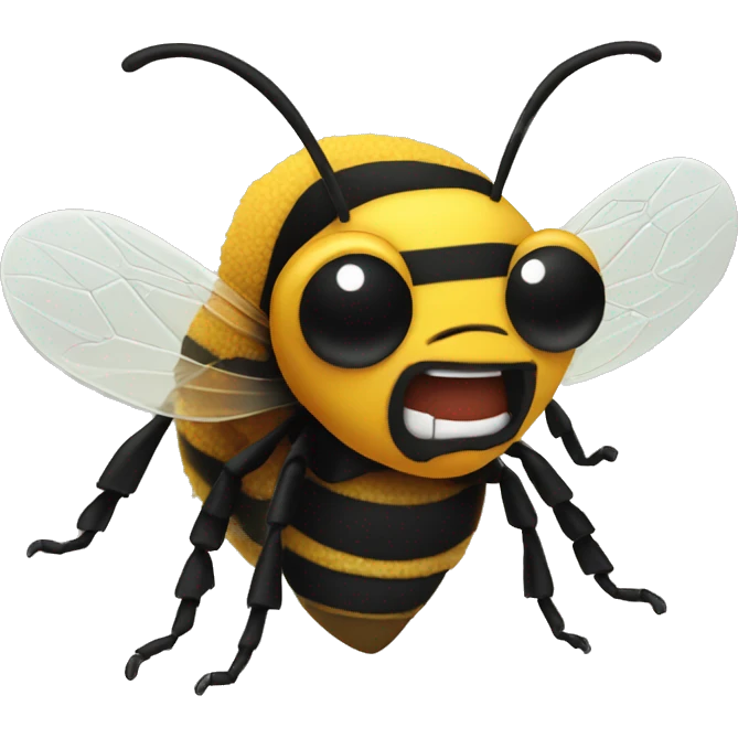 Killer bee emoji