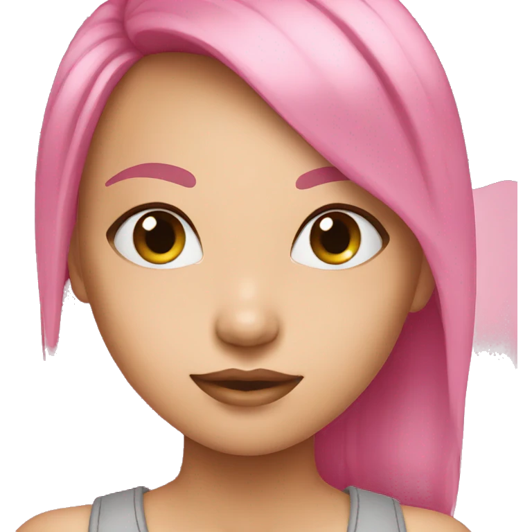 girl pink emoji