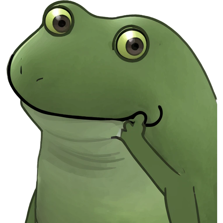 Frog and rat best friend  emoji