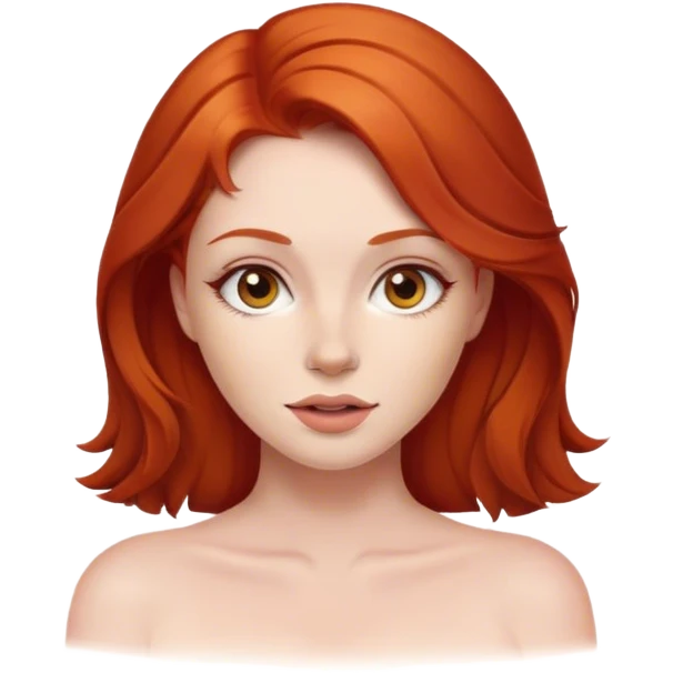 Mujer pelirroja  emoji