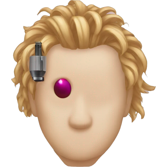 laser and hair emoji