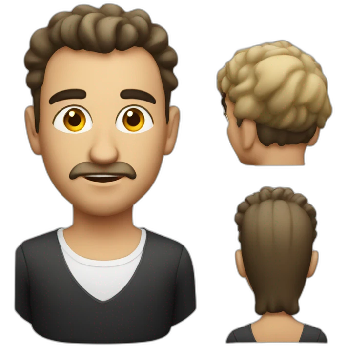 funny looking albanian man emoji